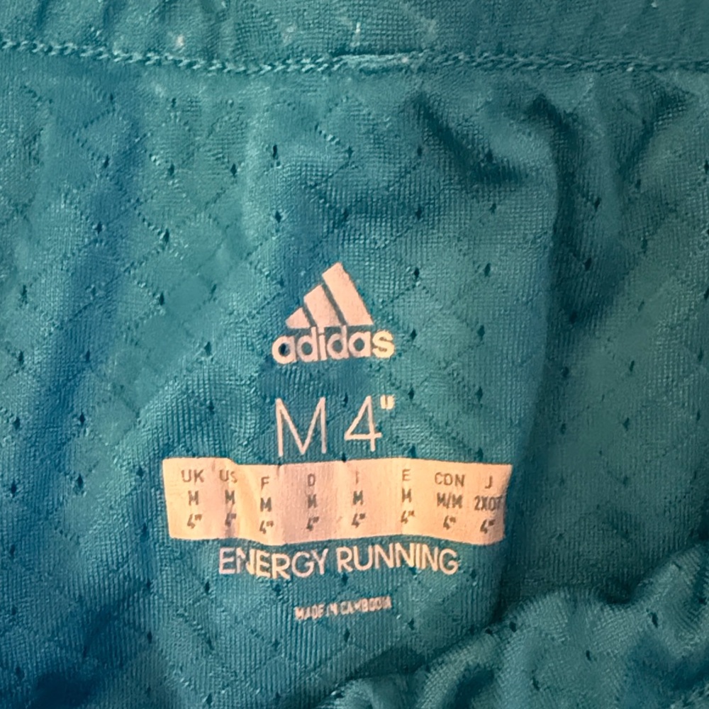 Nike and Adidas Womens Running Shorts Set - Black, Yellow, Blue - Picture 5 of 7